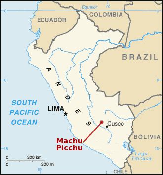 machu picchu location hemisphere